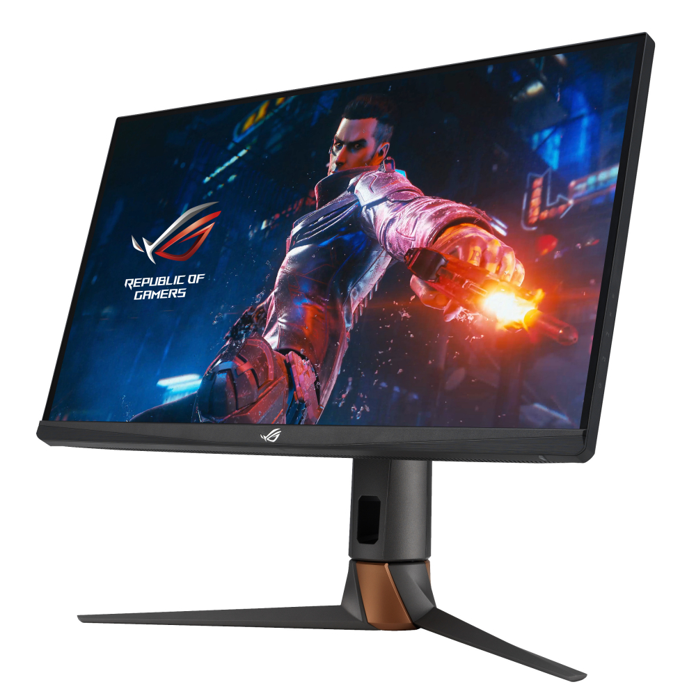华硕ASUS ROG Swift 360Hz PG27AQN，采用世界杯下单平台网站官网全新可支持ULMB2技术的高阶电竞显示器，为电竞玩家打造突破以往的急速游戏体验。（图片来源：ASUS提供）