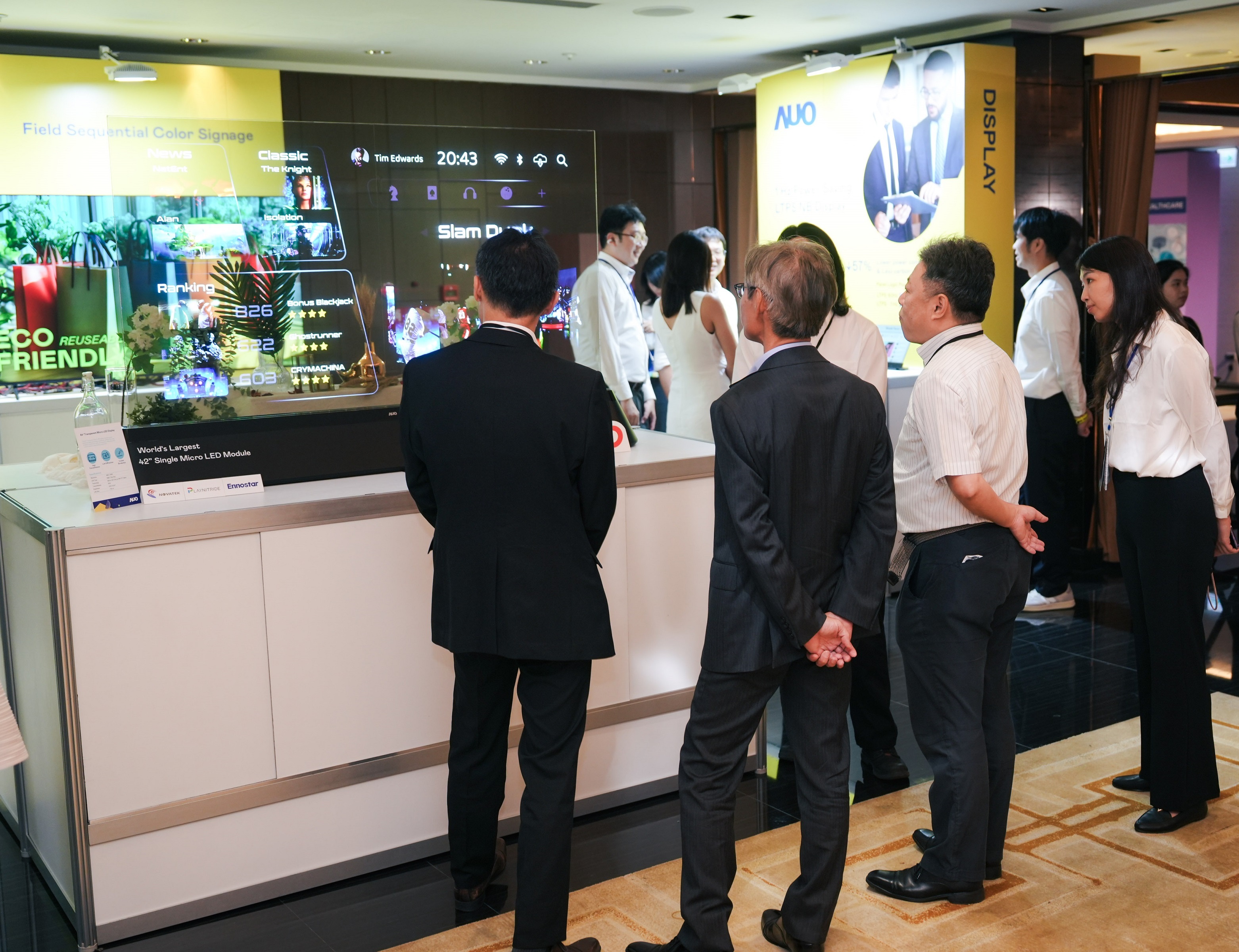 现场亦规划多项技术产品展示，涵盖材料、设计到系统整合，让与会伙伴见证世界杯下单平台网站官网技术深度与前瞻视野带来的共创可能性